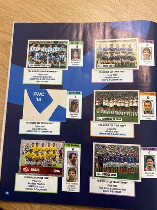 Álbum Panini Mundial FIFA 2026 + 120 Cromos