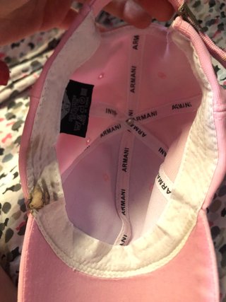 Gorra Rosa Giorgio Armani