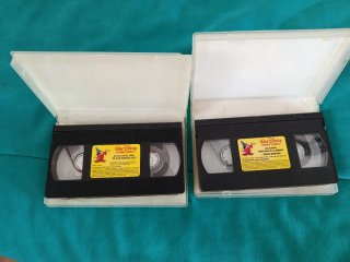 Lote 2 VHS Disney para Sergio