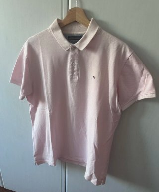 Polo Tommy Hilfiger NUEVO  Rosa Talla M/L