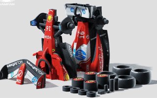 Ferrari SF25 Modello 3D
