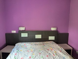 Conjunto habitación: armario, cabecero, espejo...