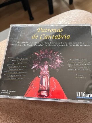 Colección Plata Ley Patronas Cantabria