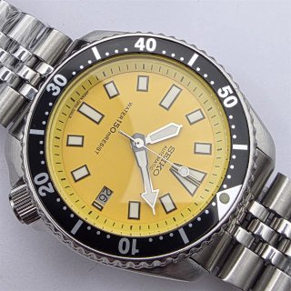 Seiko 7002-7000 SS Automático Amarillo