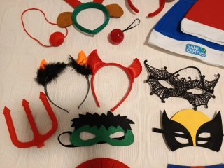 Accessori per Costumi: Maschere, Cappelli
