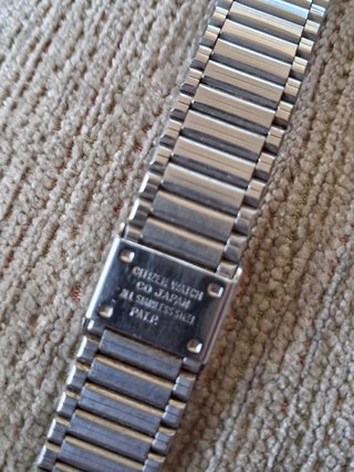 Reloj Citizen Crystron Vintage Azul