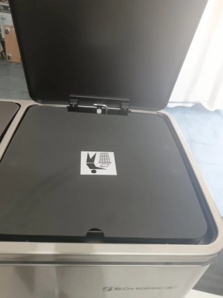 Cubo Basura SONGMICS 2x30L Reciclaje