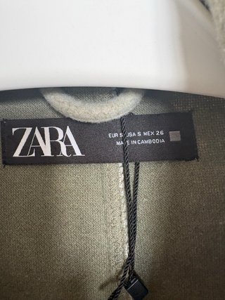 Sobrecamisa Zara Lana