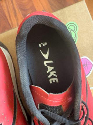Zapatillas Lake MX169 Rojas Talla 45.5