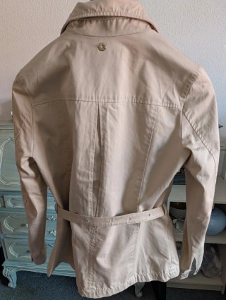 Chaqueta Massimo Dutti Beige Algodón 100%