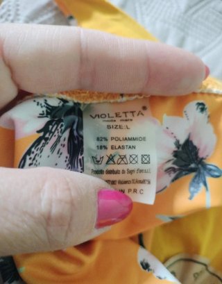 Bikini Giallo Floreale