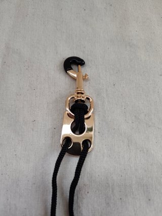 Correa de saxofón con gancho - Cuero (nueva)