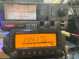 Emisora Radioaficionado Kenwood tm707E
