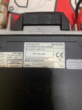 Emisora Radioaficionado Kenwood tm707E