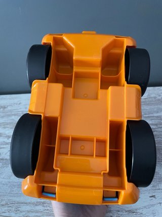 Coche Mega Bloks Azul con Figura