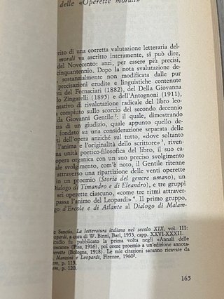 Leopardi e i segnali dell'infinito. Blasucci