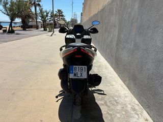 Zontes 350E con 7.397 km en garantía.