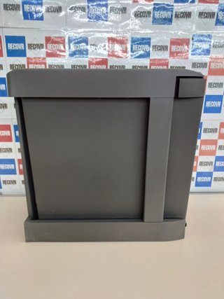 Cubos reciclaje bajo fregadero 2x14L EMUCA
