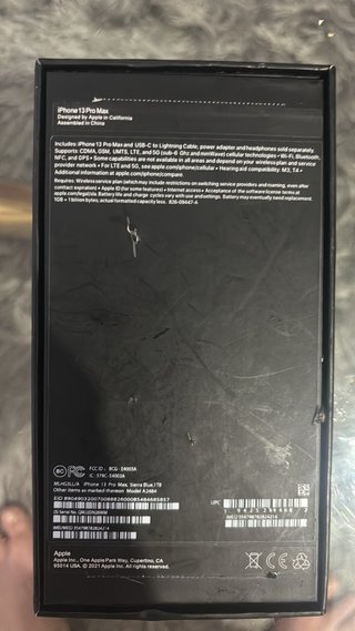 iPhone 13 Pro Max Oro/Plata