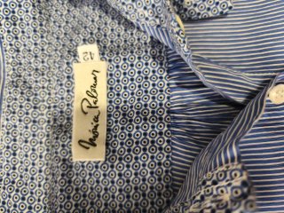 Camisas azules y blancas los dos por 3€