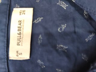 Camisas azules y blancas los dos por 3€