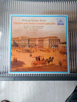 Vinilo Mozart Concierto Flauta Oboe