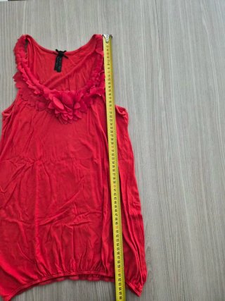 Canotta elegante rossa