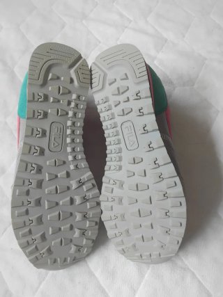 Zapatillas Fila Mujer Talla 40 Gris/Rosa
