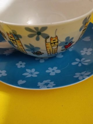 Set teiera con tazza in ceramica