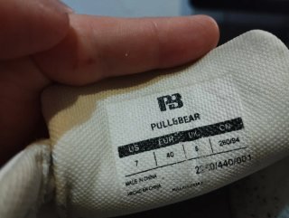 Bambas Pull&Bear Blancas