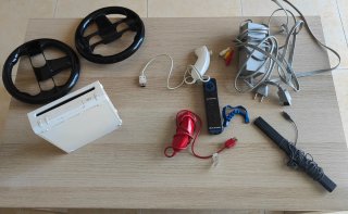 Pack Wii + Mandos y Volante