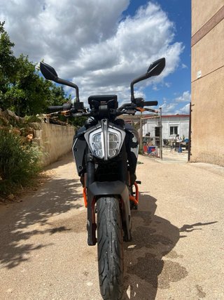 KTM Duke 125 Negra/Naranja