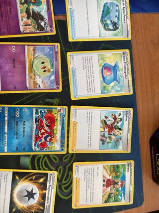 Lote de cartas Pokémon: Holo y Entrenador