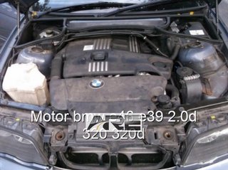 motor M47D20 BMW E46 E39 320d 2.0 diésel 1