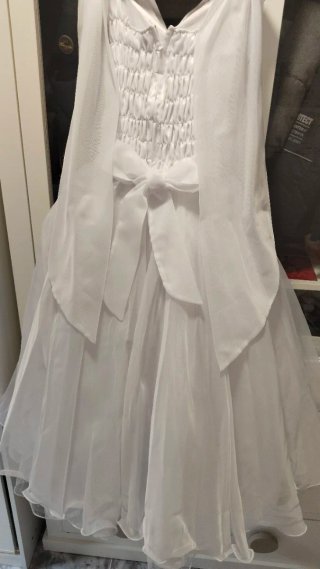 Vestido de Comunión Blanco, para niña 8/9 años