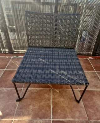 Silla exterior ratán Ikea