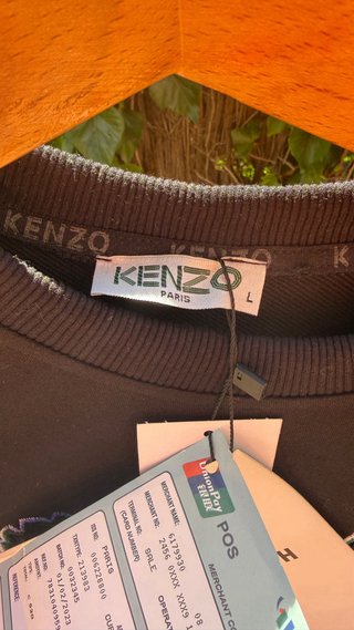 Sudadera Kenzo Negra Talla L