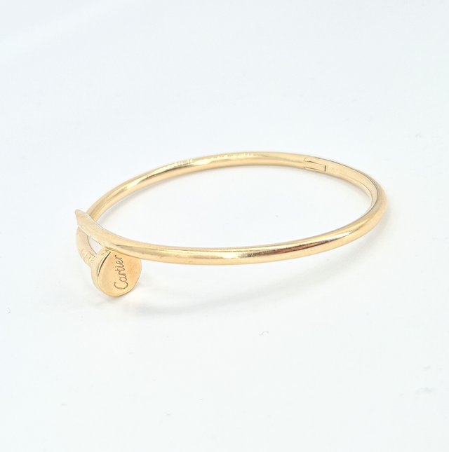 048-05-00203 Pulsera tipo Cartier Oro Amarillo 18K
