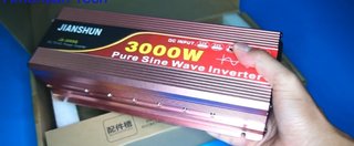 Inversor para kit solar 3000W Onda Pura 24V a 220