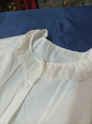 Camisa huertana blanca nueva nena