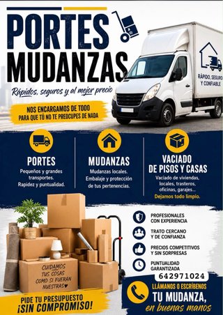 Mudanzas y portes