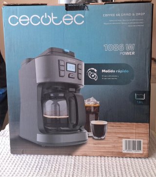 Cafetera Cecotec Power 1086 Molido Rápido