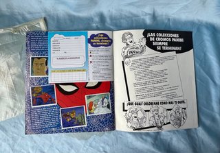 Álbum Cromos Spiderman Panini Serie Animación 90s