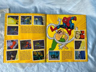 Álbum Cromos Spiderman Panini Serie Animación 90s