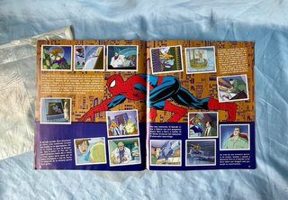 Álbum Cromos Spiderman Panini Serie Animación 90s
