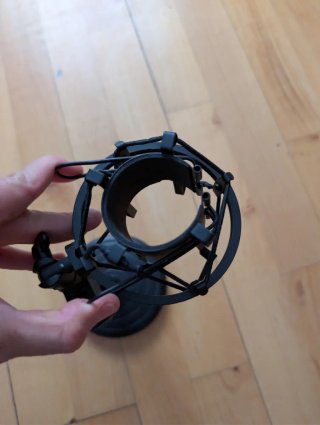 Soporte de micrófono de condensador