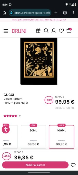 Gucci Bloom Parfum 100ml