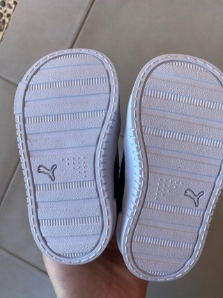 Zapatos Puma Bebé Negro talla 20