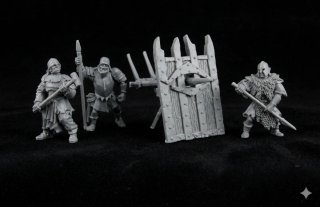Mordor Siege Bow Miniature