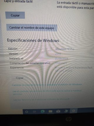 Portátil HP 650. CUORE I3